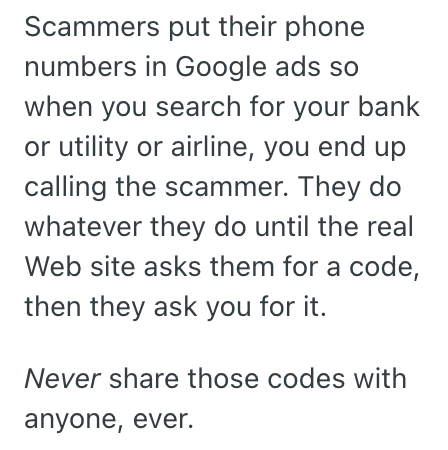 Screenshot 2025 03 31 at 11.06.23 PM Bank representative Needed To Verify This Mans Identity Through A Code,But The Text Message Said To Not Share It
